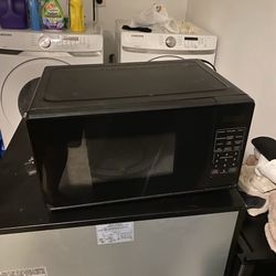 Microwave + Mini Fridge