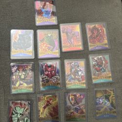 X-men Marvel Cards 
