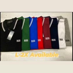 HUGO BOSS & LACOSTE POLOS