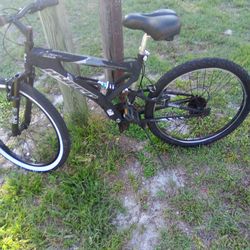 24 inch dual shock.Mountain bike