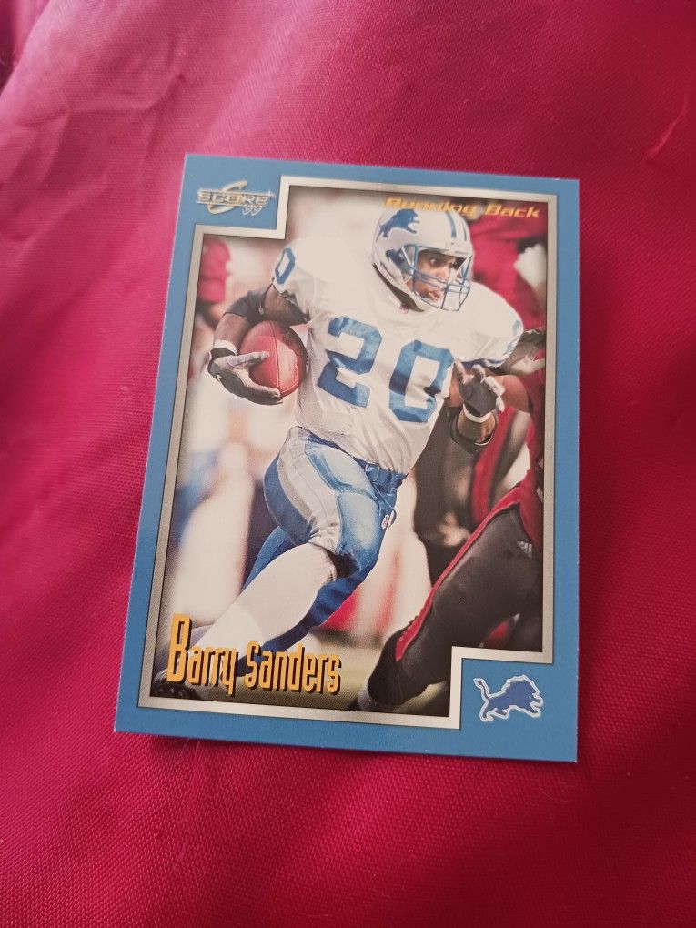 Barry Sanders Card