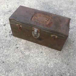 Tool / Ammo Box Vintage Metal