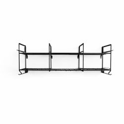 Wall-Mounted Metal Tool Shelf / Garage Organizer