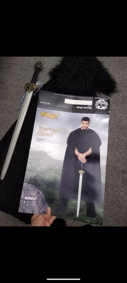 Spirit Halloween Warrior Cloak Adult Costume
