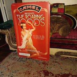 Camel Cardboard Poster Good Condition. 