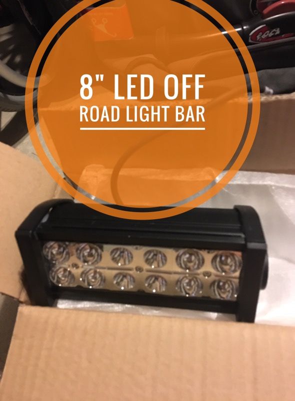 8" LED Off Road Light Bar
