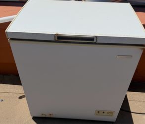 Open top freezer