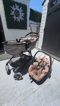 Even Flo Pivot Stroller set