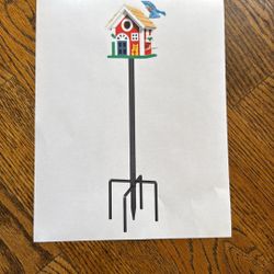 Bird House Pole