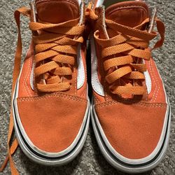 Orange Vans 