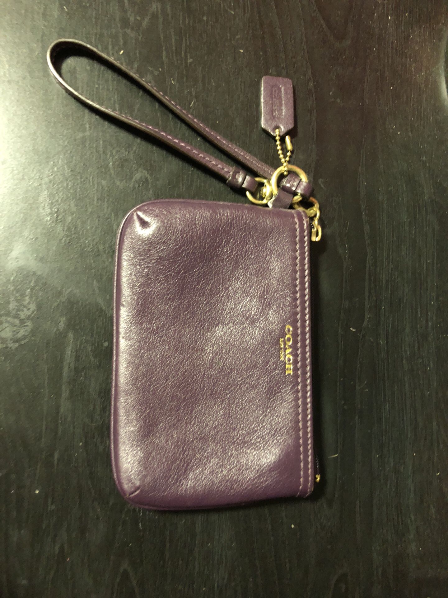 Coach mini purse/wristlet