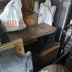 2 School Desks With Cubby's 