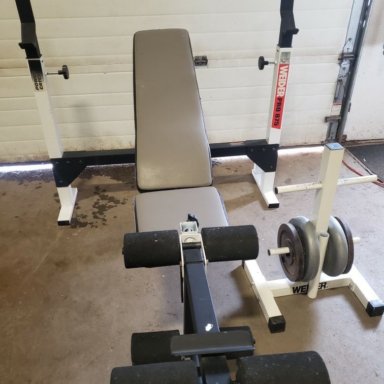 Weider Professional Weight Bench And Accessories for Sale in Sandy Hook CT OfferUp