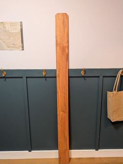 Handmade Wooden Growth Chart