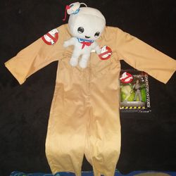 Ghostbusters Kids Costume With Plushie And Action Figure