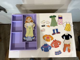 Melissa and Doug magnetic dress up set