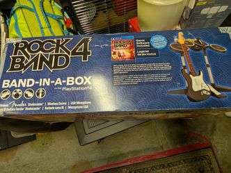 Rock Band 4 Band-in-a-Box PS4 Brand New