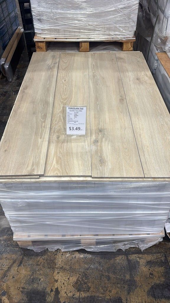 10mm porcelain wood look tiles 10x60