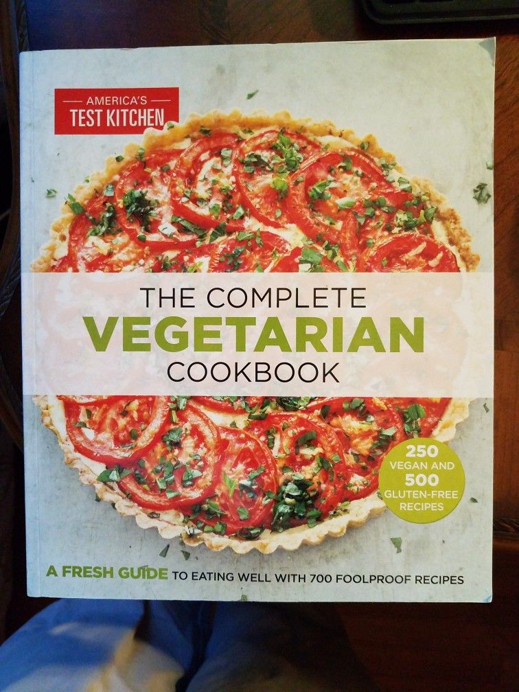 Cookbook, America's Test Kitchen, The Complete Vegetarian
