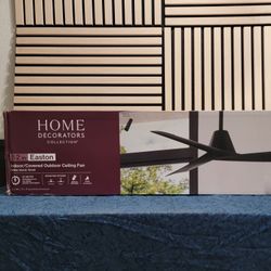 Brand NEW Ceiling Fan - Indoor/Outdoor Ceiling Fan, Summer Heat Blast - 52inches Wide Ceiling Fan Remote Control 