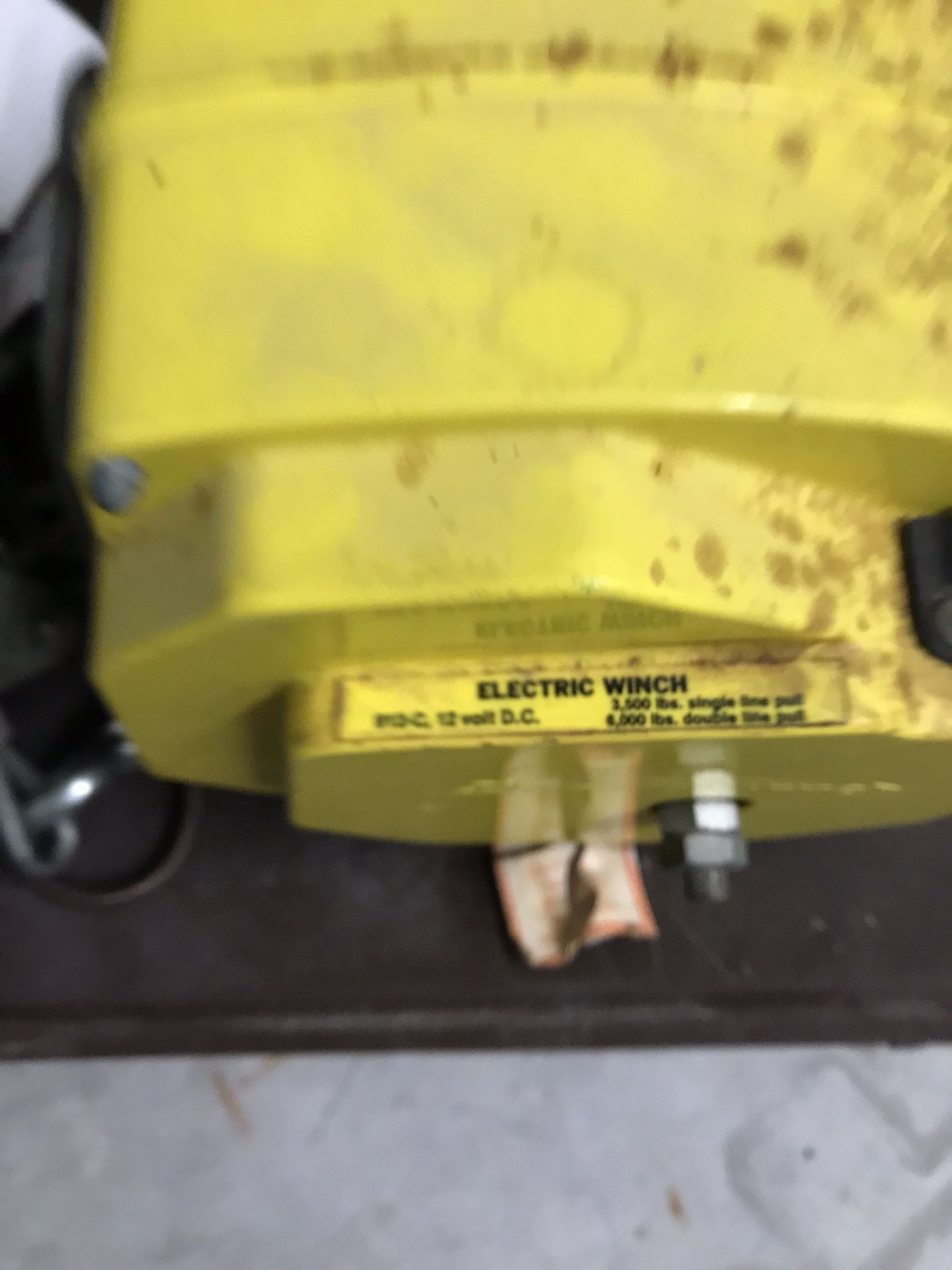 Electric winch 3500 PDs
