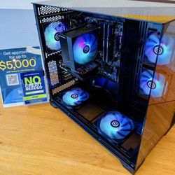 Gaming PC Custom Built by AREA-51 ✅🕹Full RGB Set,Ryzen 5/16GB RAM/512GB Storage🖥1 Yr Wrnty‼️RX 6400 AMD GPU💥 $0 Down Finance Available