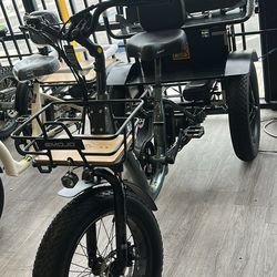 EMojo Bull etrike with bench