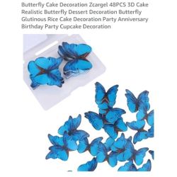Butterfly Cake Decorations 