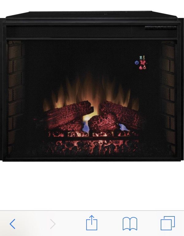 New Classicflames 28 Electric Fireplace Heater Insert For In New Classicflames 28 Electric Fireplace Heater Insert Chicago