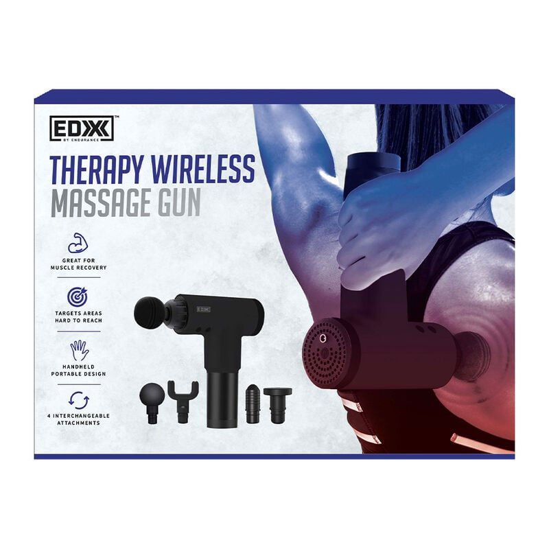 New !EDX Therapy Wireless Massage Gun! Sports Physio Physiotherapy Recovery Tool Aid