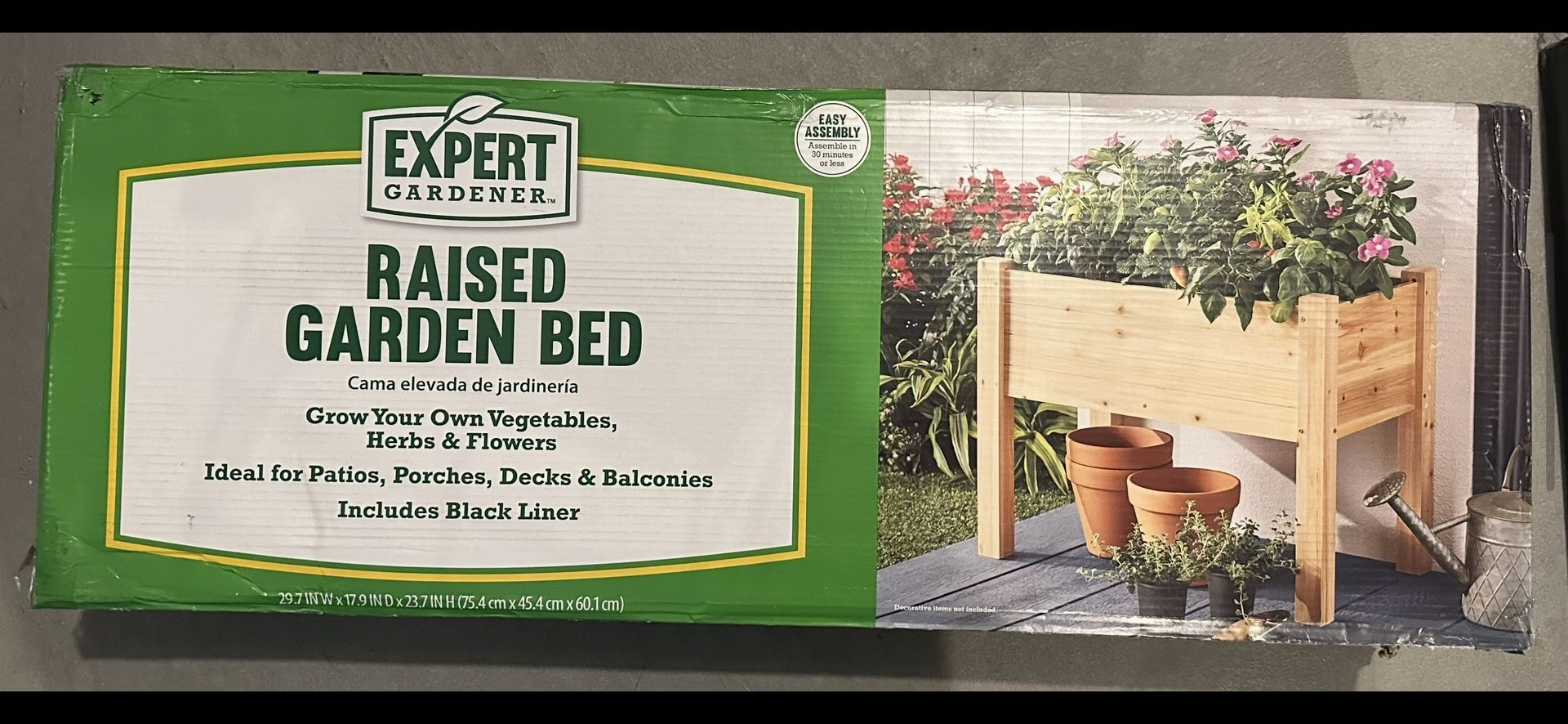 Expert Gardener Raised Garden Bed