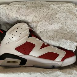 Brand New Retro Jordan 6 Carmine Size 10