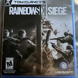 PS4/ Ps5 Game Rainbow Six Siege 