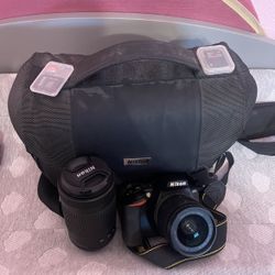 Nikon d3500 Camera Set W/accessories 