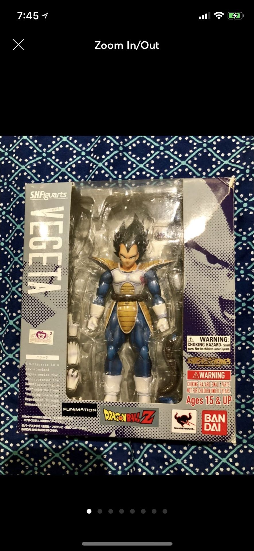 Dragon Ball Z SH Figuarts Scouter Vegeta
