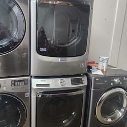 MAYTAG STEAM WASHER AND ELECTRIC DRYER 