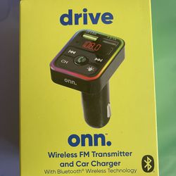 Wireless FM Transmitter & Car Charger