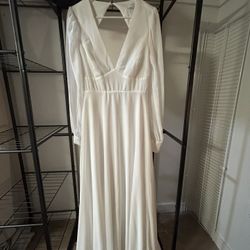 Lulus Wedding Gown (unworn with tags)