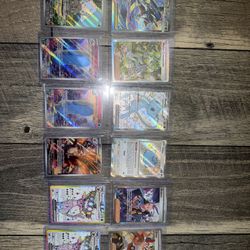 Selling 12 pokemon Full Art Cards