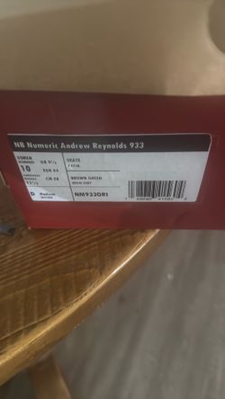 NB Numeric Andrew Reynolds 933