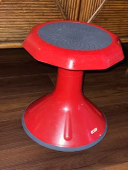 Red ECR Wiggle Stool