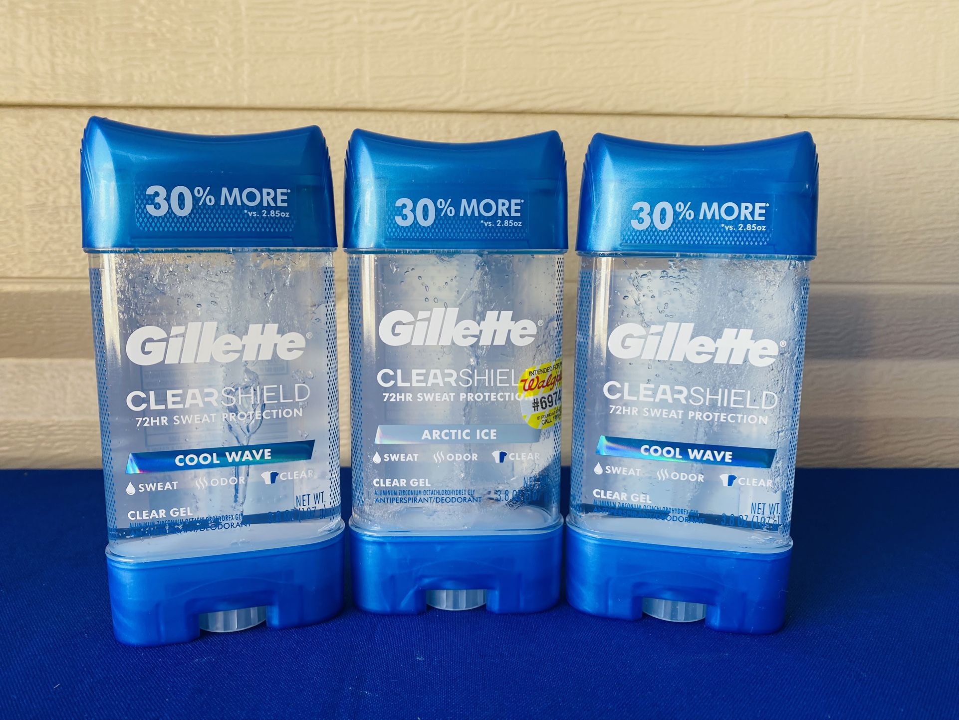 Gillette Deodorants