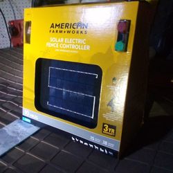 American Farm Works Solar Electric Fence Controller
