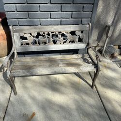 Childs Outdoor Bench