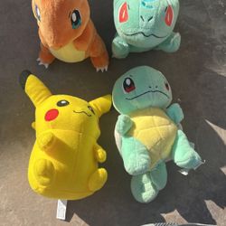 Small Pokemos Plush