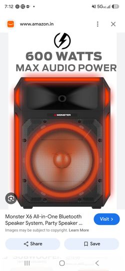 PA speaker 600 watts
