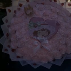 Strawberry shortcake bouquet