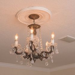 Antique Chandelier- Pricing $175.00 If interested please contact me. 