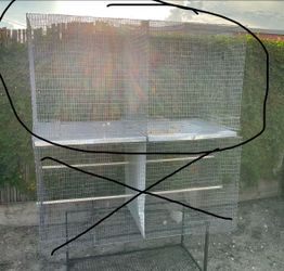 Outdoor bird cages