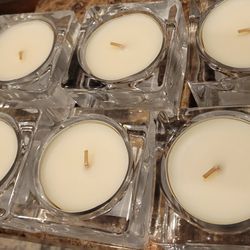 Large Tea Candles With Holder 